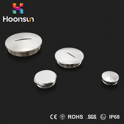 De Toebehoren die van de de Kabelklier van het messingsmetaal Hexagonale Schroefstoppen galvaniseren