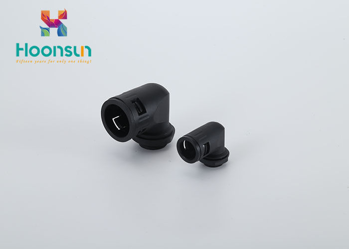 Diverse Klieren van de Kleuren Plastic Kabel/de Nylon Flexibele Unie van de Pijp Rechte hoek